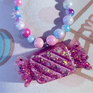 Candy Sweet beaded handmade charm bracelet
